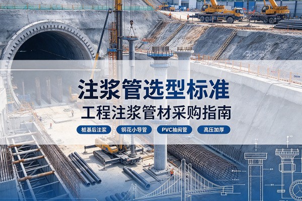 润州注浆管选型标准